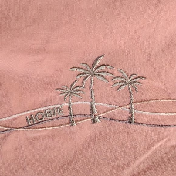 Hobie Hawaiian Style Button Down Short Sleeve Polo - Picture 5 of 15